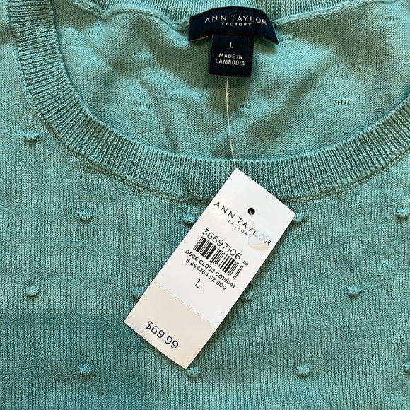 Ann Taylor Factory New Top Large - Picture 4 of 8